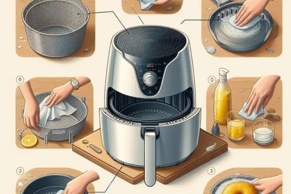 Como Limpar AirFryer: Guia Definitivo para uma Cozinha Mais Limpa e Saudável